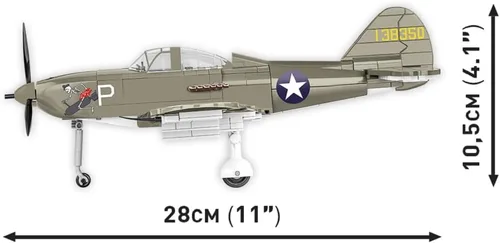 Miniatura 4 de COBI Colección histórica WWII Bell® P-39D AIRACOBRA® Aircraft