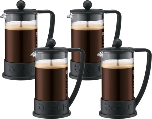 Miniatura 7 de Bodum 51oz Brasil Prensa francesa para café, Vidrio de borosilicato resistente al calor, negro - Fabricado en Portugal
