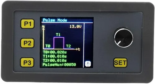 Miniatura 8 de Generador de pulsos PWM Módulo ajustable 4-20mA 2-10V Generador de señal con pantalla LCD para calibración de prueba de función