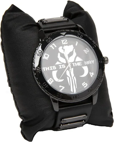 Miniatura 3 de Accutime Watch Star Wars The Mandalorian This is The Way Reloj con banda de goma, (no especificado), Moderno