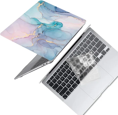 Miniatura 26 de Funda protectora de plástico para MacBook Air de 11 pulgadas 2015-2010 modelo A1465 A1370, funda protectora de plástico para portátil y cubierta