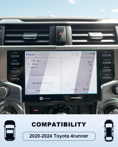 Miniatura 2 de Protector de pantalla 4runner 2020-2024 para Toyota 4runner (SR5/SR5 Premium/Limited/TRD Pro/TRD Off-Road/TRD Off-Road Premium) Pantalla táctil de 8