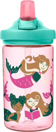Miniatura 92 de CamelBak Eddy+ Kids Water Bottle with Bite Valve Straw, Leak‑Resistant Easy‑Sip Design for Everyday Hydration, 14oz Kids Animales de la selva