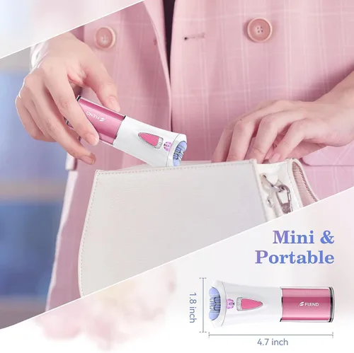 Miniatura 6 de Mini depiladora, depiladora facial para mujeres, depiladora de deslizamiento suave de cuerpo completo, afeitadora eléctrica portátil para cara