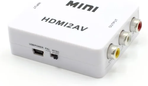 Miniatura 3 de THE CIMPLE CO - Kit convertidor HDMI a RCA para conectar digital a analógico - Convierte HDMI a RCA - Solo se convierte abajo, no funciona