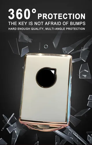 Miniatura 4 de KUNIO Funda protectora para llavero de automóvil para Volvo XC40 XC60 S90 XC90 V90 T5 T6 T8 llavero TPU 4 botones, púrpura ( A purple )