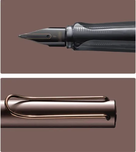 Miniatura 3 de Bolígrafos estilográficos clásicos para escribir, bolígrafo de punta redonda de laca de metal de primera calidad, impresionante bolígrafo de lujo