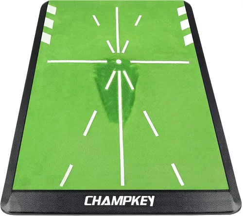 Miniatura 10 de CHAMPKEY Heavy-Duty Golf Hitting Mat - Swing Path Feedback Golf Practice Mat - Ideal for Indoor and Outdoor Training