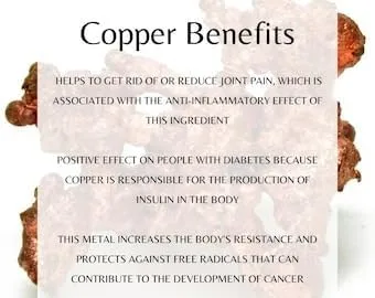 Miniatura 8 de Pulsera tensor hecha a mano de cobre puro 100% cobre, brazalete tensor de cobre, brazalete de cobre de la artritis, regalo de cumpleaños
