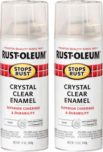Miniatura 31 de Rust-Oleum 285092 - Pintura en aerosol para prevención del óxido, 12 onzas, transparente satinado Satinado claro