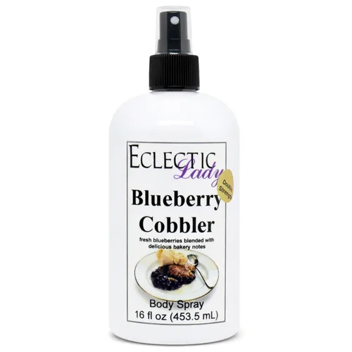 Miniatura 8 de Eclectic Lady Blueberry Cobbler - Aerosol corporal de doble fuerza, 2 onzas, espray corporal para mujeres con fragancia limpia, ligera y suave