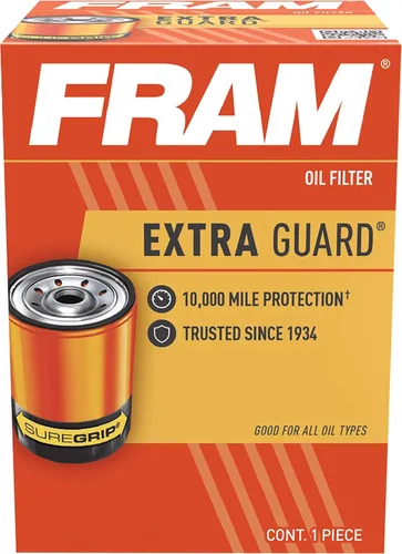 Miniatura 6 de Fram Extra Guard PH25, filtro de aceite giratorio con intervalo de cambio de 10 mil millas (paquete de 2)