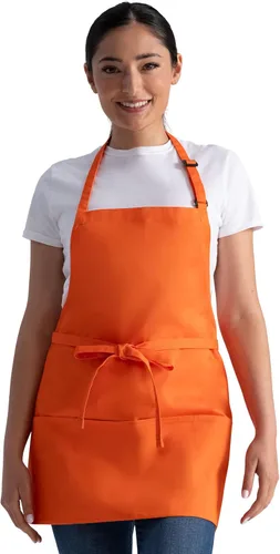 Miniatura 8 de Chef Works - Delantal unisex de tres bolsillos