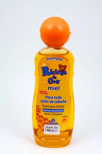 Miniatura 9 de Ricitos de Oro Shampoo de Miel para bebé, Producto sin parabenos para la delicada piel del bebé, 250 ml cada una, 3 Botellas.
