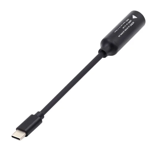 Miniatura 9 de chenyang Convertidor de alimentación CC a USB C, USB C macho a CC 0.138x0.051 in PD 65W 5V/9V/20V adaptador de cable de carga rápida