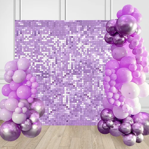 Miniatura 33 de Fondo negro brillante para pared, 3 x 4 pies, fondo de fotos de graduación con purpurina para fiestas, aniversarios, discotecas, cumpleaños