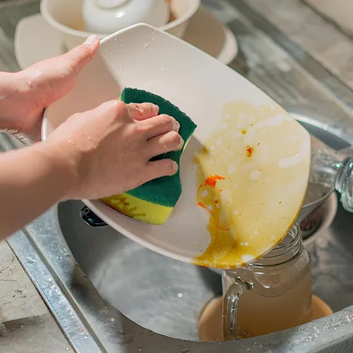 Miniatura 7 de Esponjas de limpieza de cocina,Paquete de 24 Eco Anti-Scratch para platos,Esponjas para fregar
