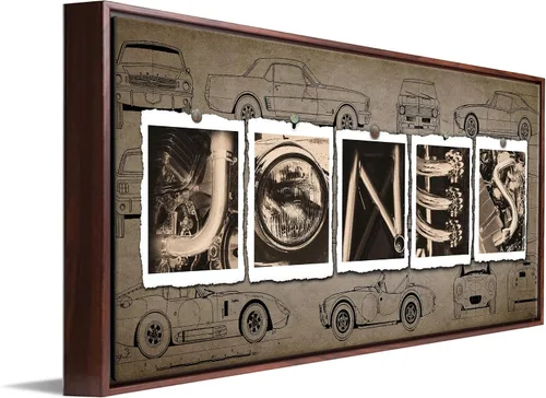 Miniatura 46 de Personal-Prints Decoración personalizada de automóviles o regalo para el mecánico, entusiasta de los automóviles clásicos o los automóviles. Regalo