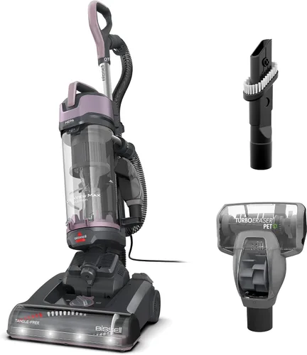 Bissell CleanView Max 4377 - Aspiradora vertical de alérgenos con filtración HEPA, rollo de cepillo sin enredos, herramienta para mascotas