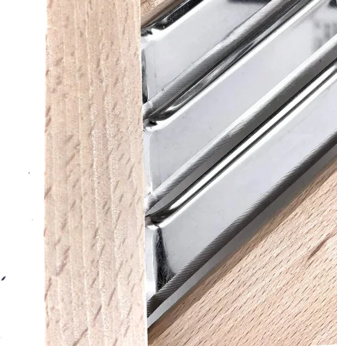 Miniatura 6 de Trituradora compacta de madera con protector de mano para chucrut y ensalada de col finamente cortados, madera de haya natural sin terminar