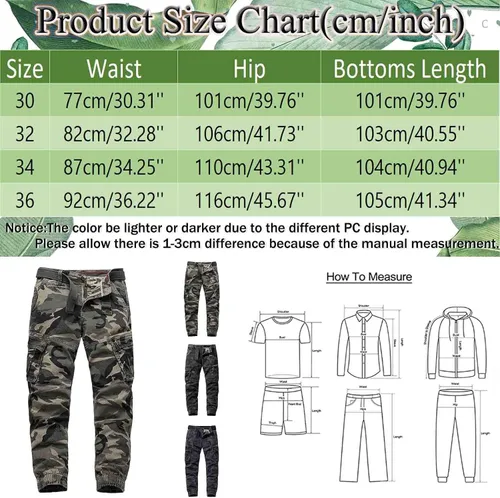 Miniatura 2 de Mens Joggers Pants Sweatpants Tracksuit Bottoms with Zip Pockets Boys Cargo Pants Plus Size Mens Black Ski Trousers