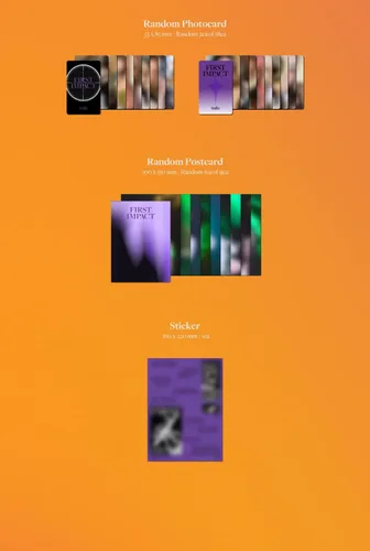 Miniatura 8 de GENIE MUSIC Kep1er - Álbum PRIMER IMPACTO+Beneficio de preventa+Póster plegado+Juego de tarjetas fotográficas adicionales (Conectar 1 ver.)