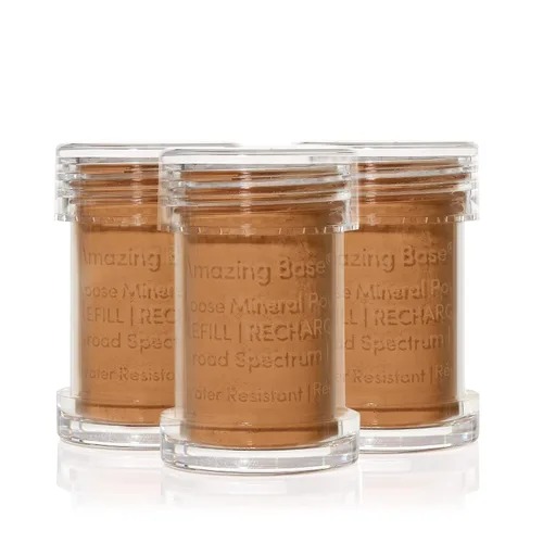 Miniatura 6 de jane iredale Amazing Base - Polvo mineral suelto, base luminosa con SPF 20, sin aceite, sin talco y sin peso, vegano y libre de crueldad animal