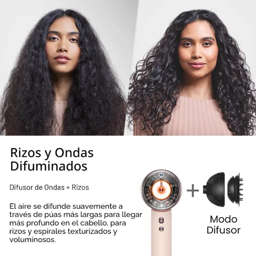 Miniatura 9 de Dyson Supersonic Nural™ Secador de pelo Rosa cerámico