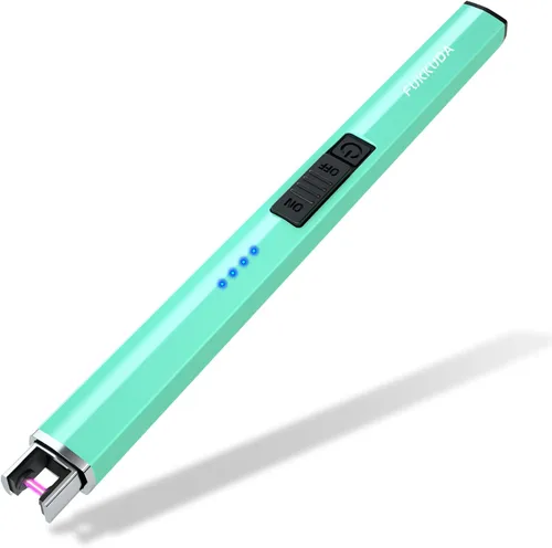Miniatura 9 de 【Actualizado】 Encendedor Eléctrico de Velas de Doble Arco Encendedor USB Recargable Encendedores de Arco de Plasma para Velas (Oro Rosa)