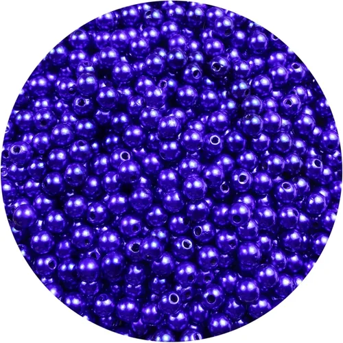 Miniatura 51 de Perlas de cuentas, 4000 piezas de cuentas de perlas de 3 mm redondas para llaveros, pulseras, collares, llaveros, joyería, manualidades, decoración