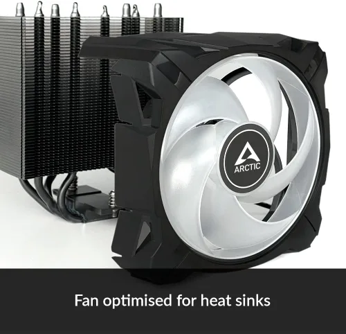 Miniatura 8 de ARCTIC Congelador A35 RGB - Enfriador de CPU de una sola torre con RGB, AMD específico, ventilador de presión optimizada de 4.724 in, 200-1700 RPM