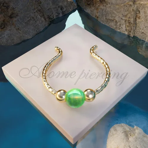 Miniatura 11 de Fake Opal Septum Rings