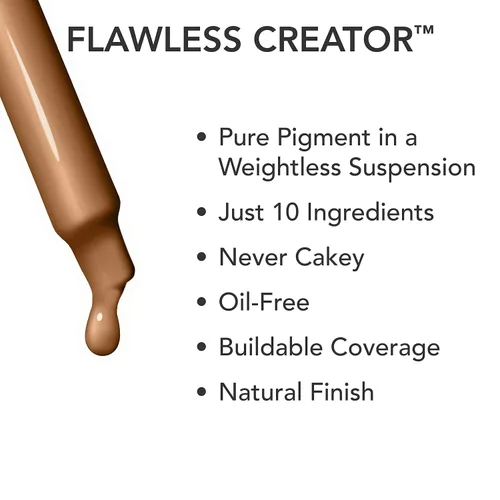 Miniatura 3 de Dermablend Flawless Creator Base de Maquillaje Líquida Multiusos, Base Ligera de Cobertura Completa y Modulable, Acabado Natural, 1 Fl oz.