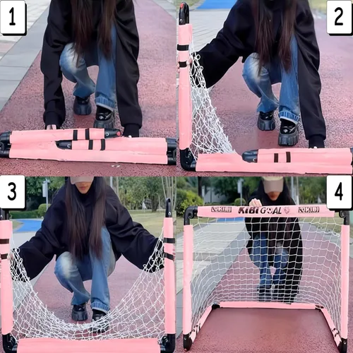 Miniatura 3 de Soccer Goal, Small Foldable Goal for Kids, Kids Goals for The Backyard/Indoor/Outdoor, Mini Soccer Toys Gifts for Children