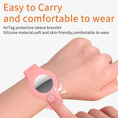 Miniatura 7 de SWOXINGO Airtag Wristband KidsAirtag Bracelet for Kids Toddler Baby Children EldersAirtag Watch Band Compatible with AirTag 2021