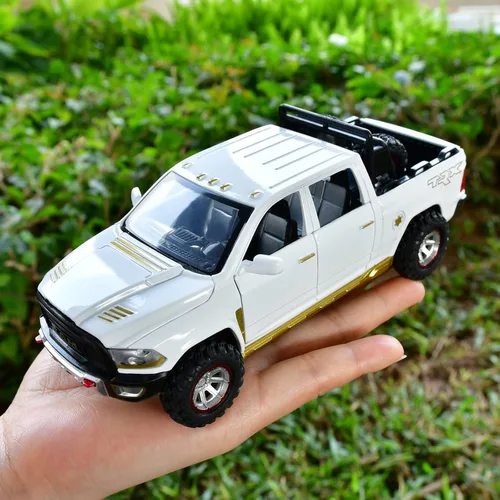 Miniatura 5 de Camioneta de juguete para niños de 4 a 7 años, modelo de metal fundido a presión, camiones de juguete con puertas abiertas, autos de juguete
