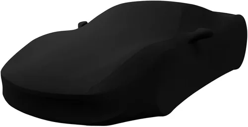 Miniatura 8 de Ferrari 458 Italia / 488 GTB / F8 Tributo Ultraguard Funda de satén elástica para interiores - El mejor ajuste personalizado (negro)
