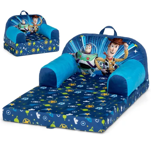 Miniatura 12 de Delta Children - Silla abatible PAW Patrol Cozee Buddy para niños - Certificado Greenguard Gold, azul