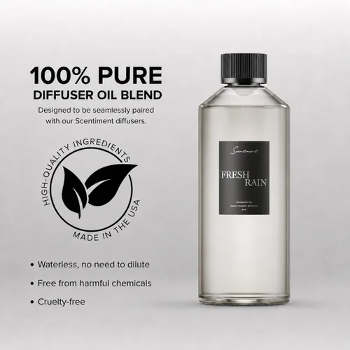 Miniatura 4 de Aceite Difusor Scentiment - Lluvia Fresca Fragancia para Aromaterapia del Hogar Inspirado en Hoteles de Lujo de Cinco Estrellas Aroma Lujoso