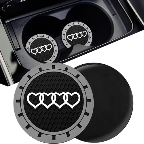 Miniatura 11 de Paquete de 2 posavasos de 2.75 pulgadas para Audi Jeep, Toyota, Honda, Ford, Chevy, GMC, Dodge, Subaru, Cadillace, Kia, Hyundai, Volkswagen, BMW