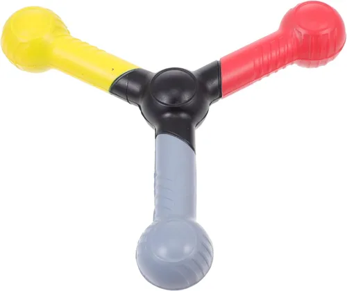 Homoyoyo Entrenador de coordinación mano-ojo multicolor – Palo de captura de reacción de doble mango con agarre de espuma de goma para agilidad,