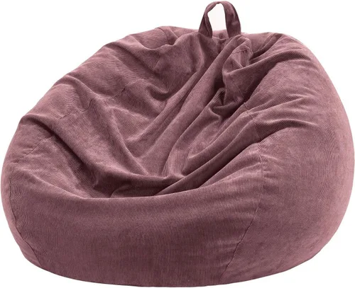 Miniatura 21 de Funda para Silla Puf de 3 pies (Sin Relleno) 35"×43" Almacenamiento Grande de Animales de Peluche Silla Puf Lavable Funda para Silla Puf Grande
