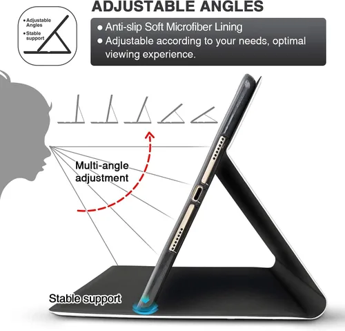 Miniatura 6 de Funda compatible con iPad Air de 11 pulgadas M3 M2 2025/2024 de 7ª/6ª generación y funda Air de 5ª/4ª generación de 10.9 pulgadas 2022/2020