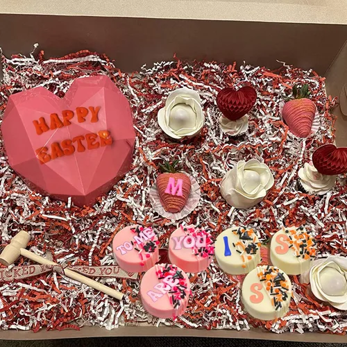 Miniatura 5 de Mity rain 3 moldes de letras para fresas cubiertas de chocolate, molde de silicona en mayúsculas y minúsculas para hacer dulces, gomitas, galletas