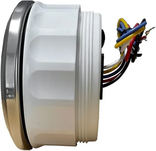Miniatura 3 de ELING Voltímetro multifuncional 4 en 1 de 3.346 in, presión de aceite, nivel de combustible, medidor de temperatura del agua 9-32 V para automóvil