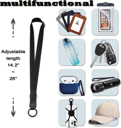 Miniatura 4 de Prime Comfort Correa antirrobo del teléfono del cordón del teléfono, correa antirrobo del teléfono del cordón del teléfono celular Cordón+cartera