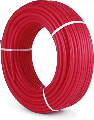 Miniatura 11 de Happybuy Tubo PEX 1 pulgada, 91 metros Tubo PEX para plomería de agua radiante sin barrera Pex-B?1" Sin barrera/91M/Rojo?