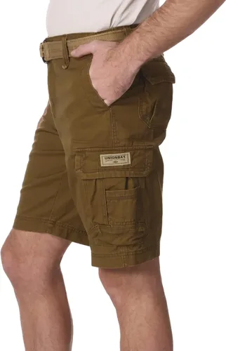 Miniatura 20 de Unionbay Survivor pantalones cortos de cargo con cinturón para hombre