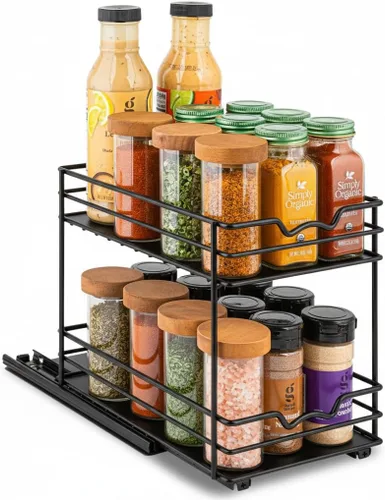 Miniatura 12 de HOLDN' STORAGE Organizador de gabinete extraíble, organizador resistente con garantía limitada de por vida -17 pulgadas de ancho x 21 pulgadas