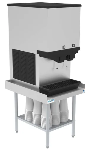 KoolMore Soporte de equipo comercial de acero inoxidable de calibre 16 - Soporte de plancha resistente de 30 x 24 con estante inferior (EQT-163024)